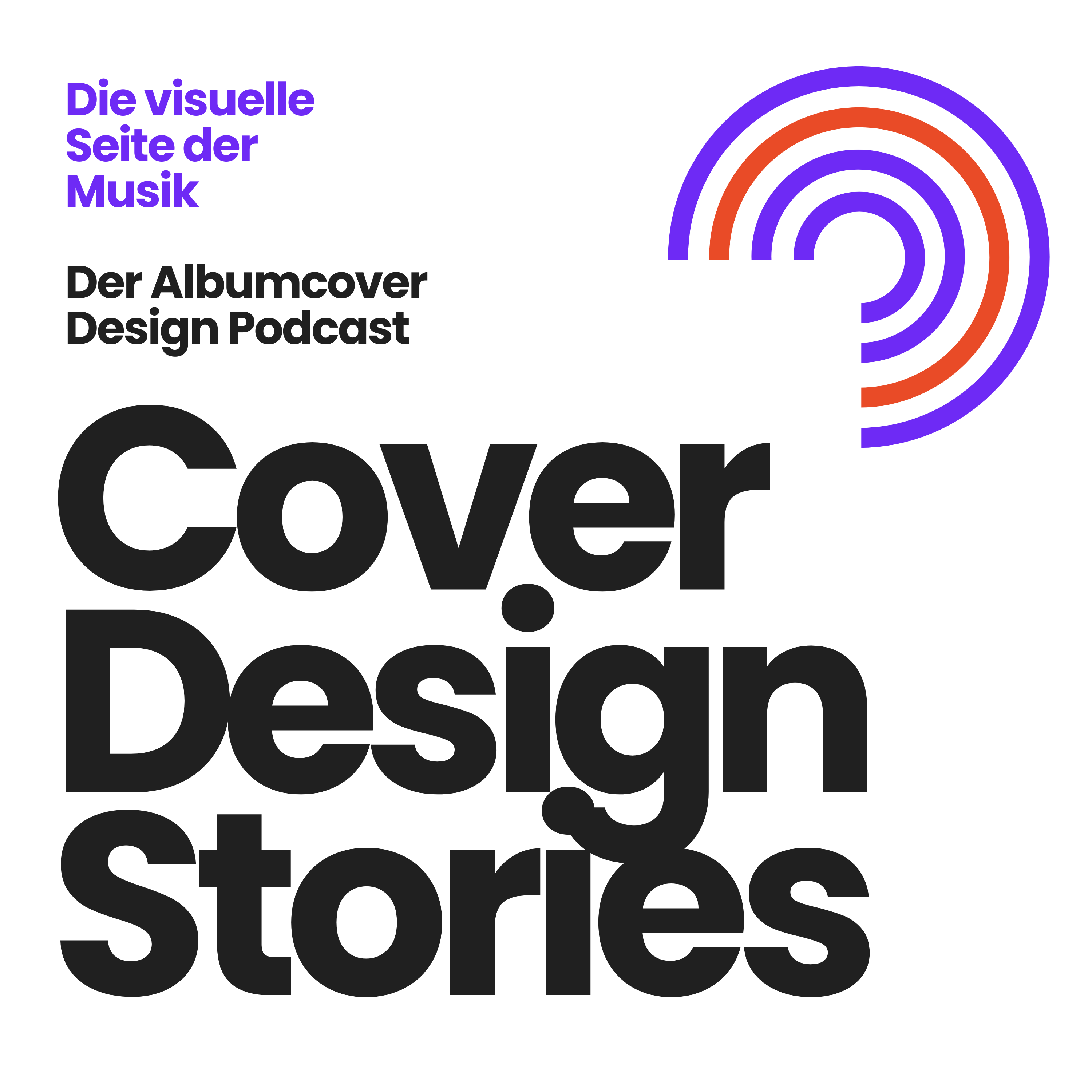 Cover des Cover Design Stories Podcasts